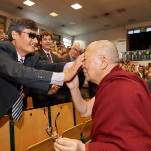 Mit Chen Guangcheng in Brüssel 2016