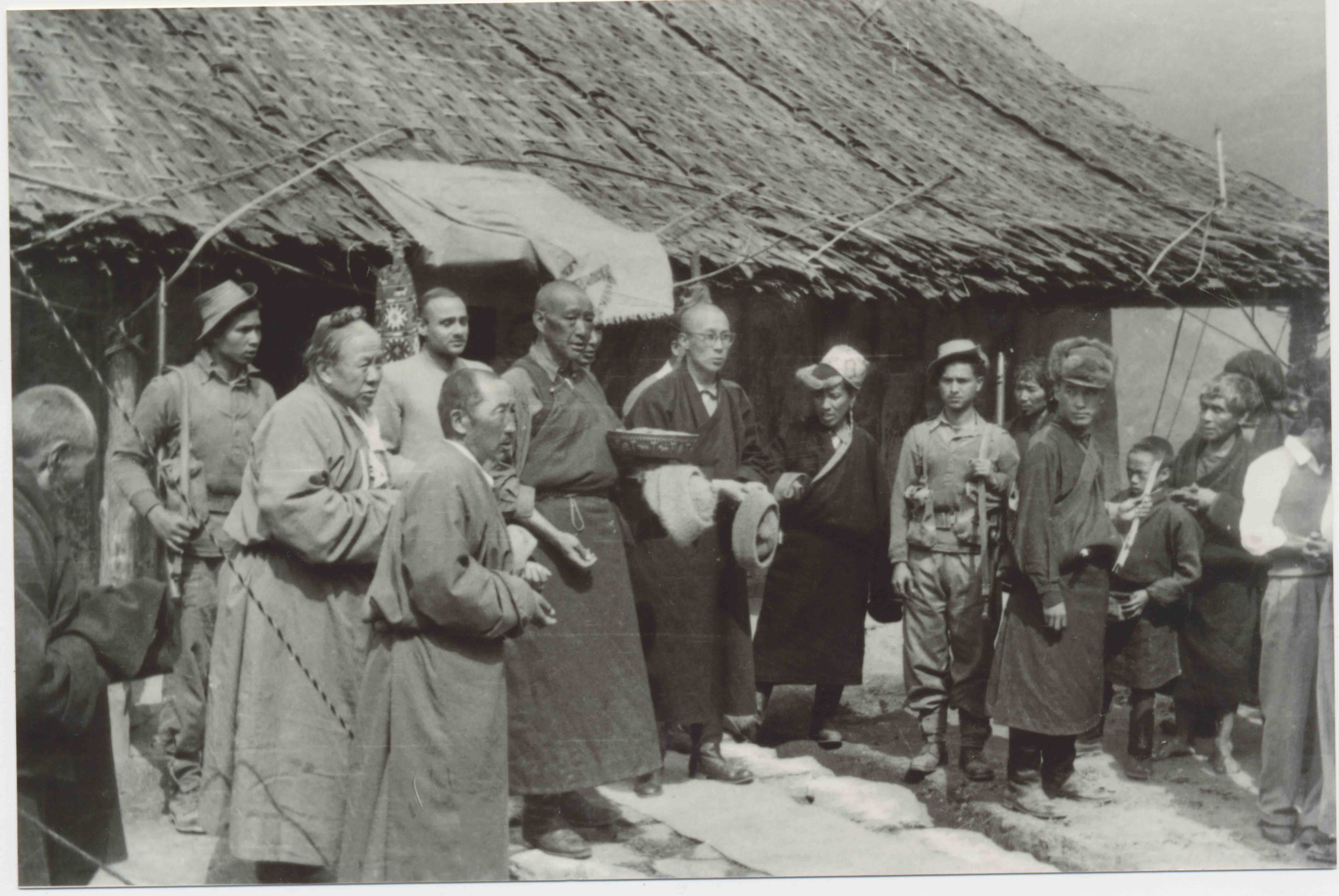 Segnung eines Hauses in Indien