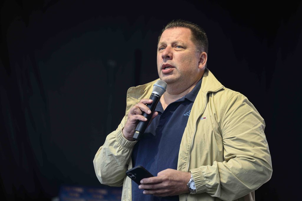 Tibet Fest | Tibet Haus, aufgenommen am Samstag (23.08.2025) auf dem Roßmarkt in Frankfurt am Main. Foto: Salome Roessler / lensandlight