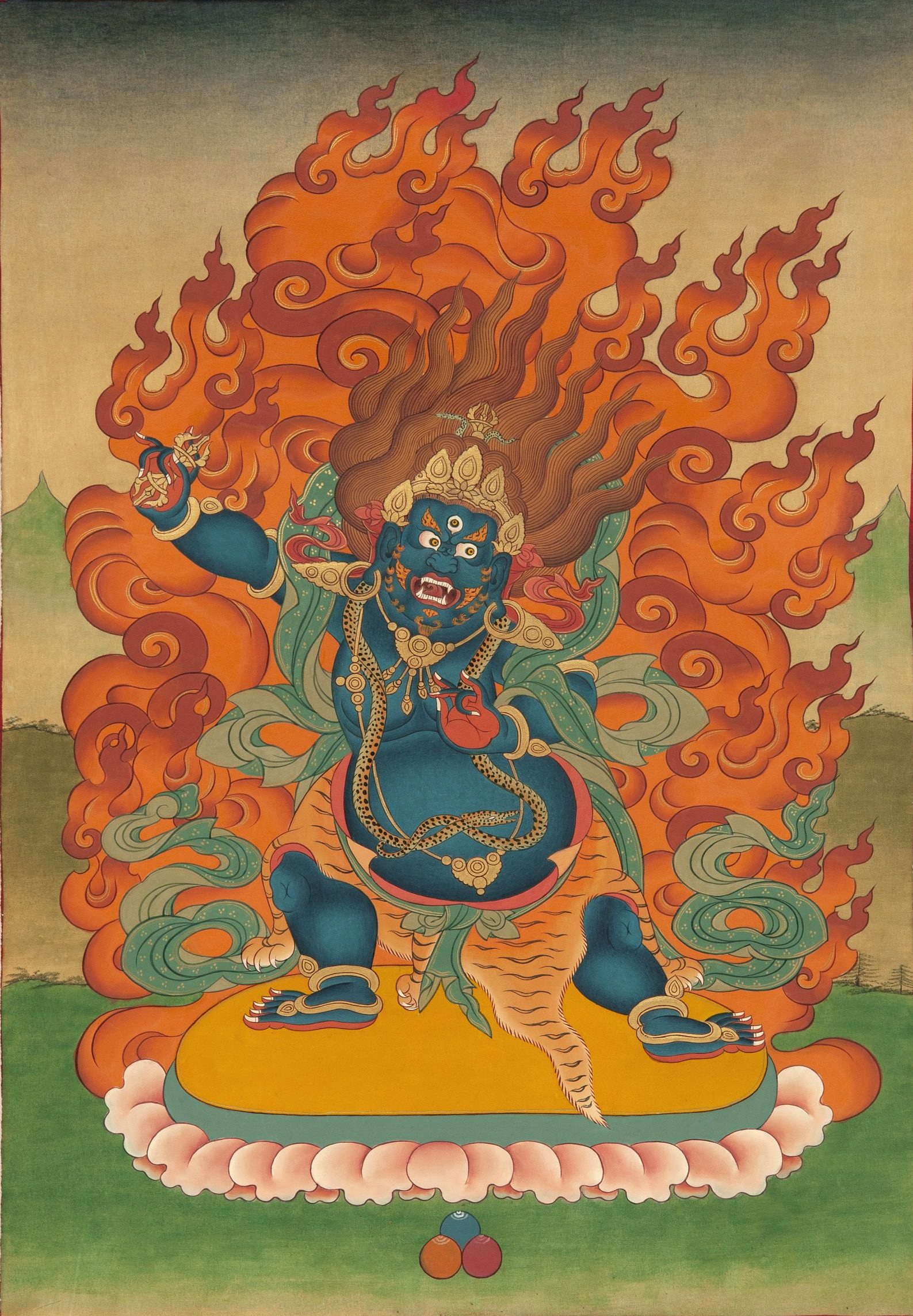 Thangka Vajrapani